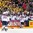 COLOGNE, GERMANY - MAY 8: USA's Johnny Gaudreau #13 and teammates celebrate at the bench after a first period goal against Sweden during preliminary round action at the 2017 IIHF Ice Hockey World Championship. (Photo by Andre Ringuette/HHOF-IIHF Images)

